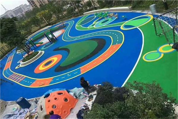 天台幼儿园塑胶跑道